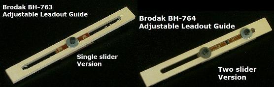 BH-763 and BH-764 Adjustable Leadout Guides